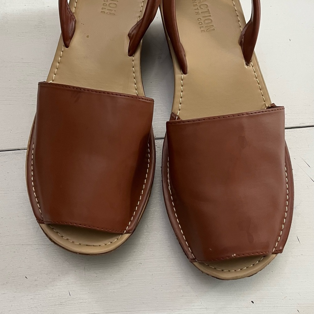 Kenneth Cole Reaction Fine Glass Brown Women's Sandals